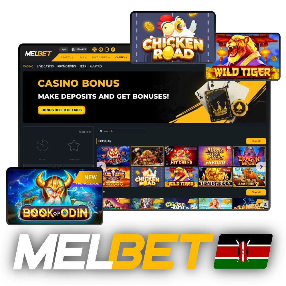 Play the most profitable casino games at Melbet.