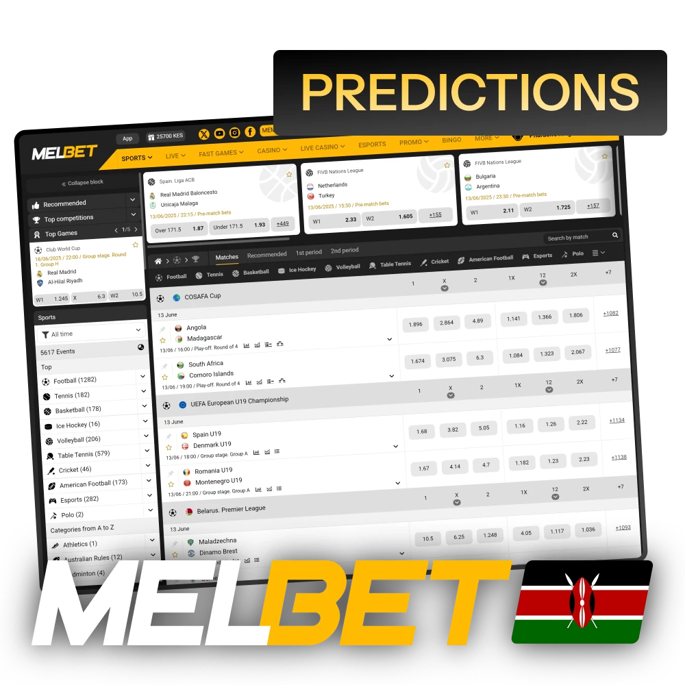 Find out more about Melbet sports predictions and how they work.