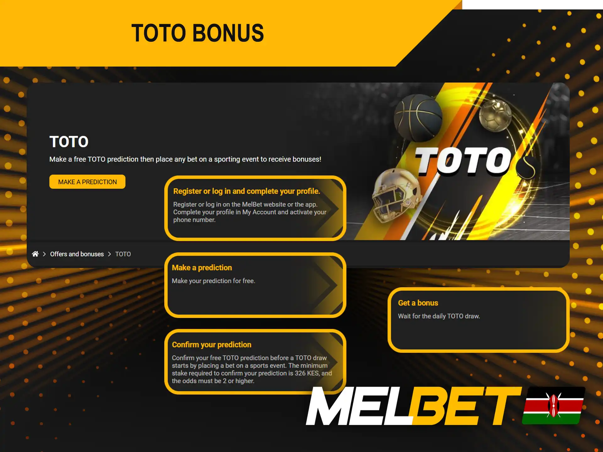 Melbet TOTO bonus makes daily sports predictions even more interesting.