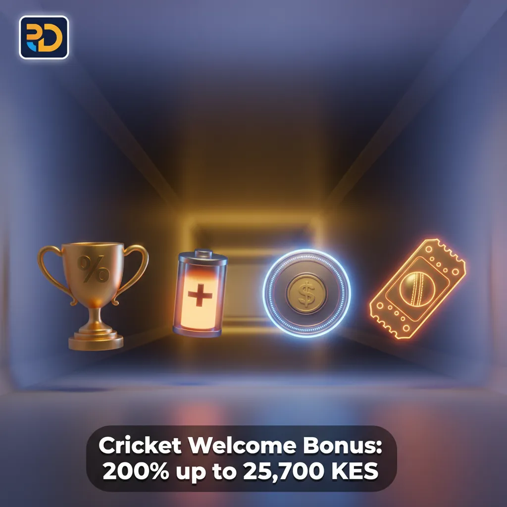 Cricket Welcome Bonus—200% up to 25,700 KES. Min 230 KES. 12x wagering, 30 days. M‑Pesa/Airtel/bank card.