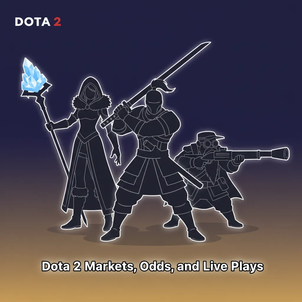 Dota 2 betting markets and live odds, react to drafts; tournaments: The International, ESL One, DreamLeague, Riyadh Masters.