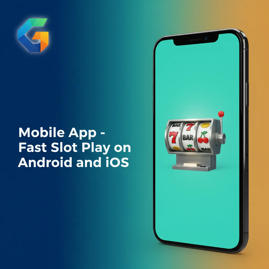 Side-by-side Android and iPhone screens displaying a clean, fast slot lobby in a mobile casino app.