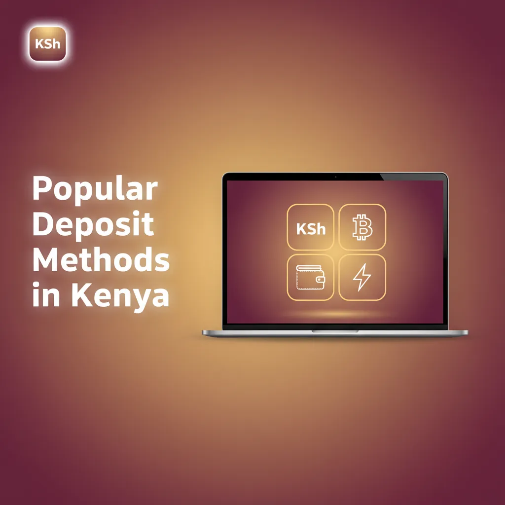 Popular deposit methods in Kenya: mobile money (M-Pesa, Airtel Money), e-wallets, and crypto like Bitcoin and USDT.