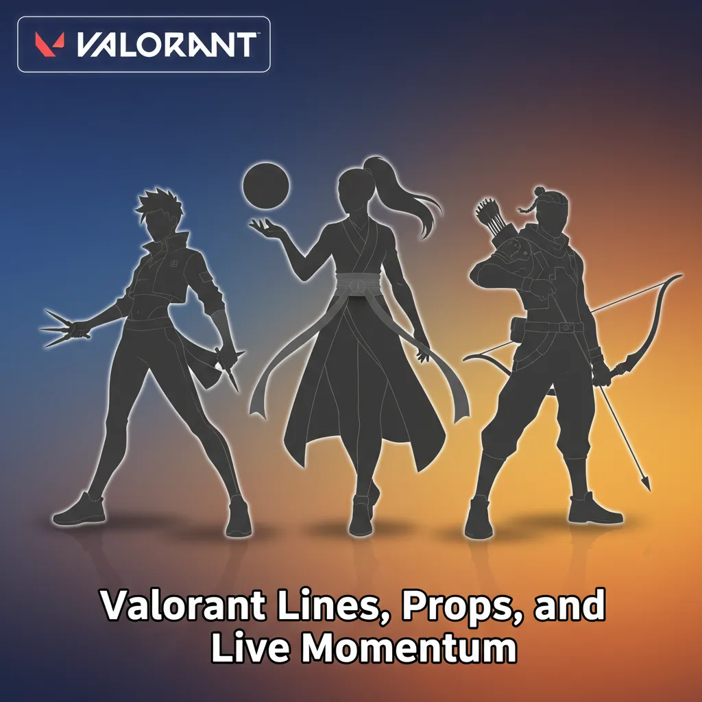 Valorant betting lines, props, and live markets; major events Champions, VCT Masters, EMEA, Americas, Pacific.