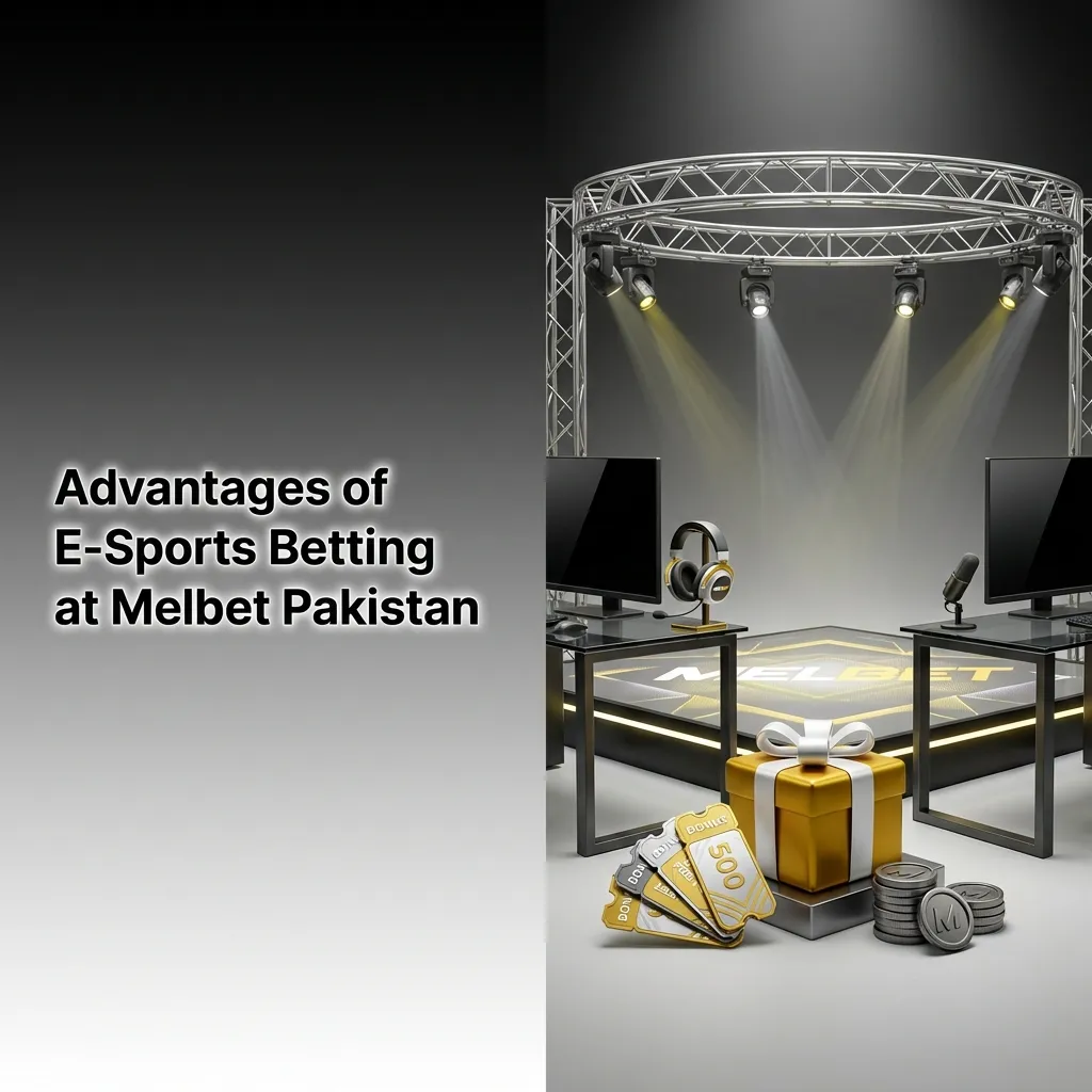 Melbet Pakistan esports betting platform showing competitive odds, payment options, and tournament coverage for gamers