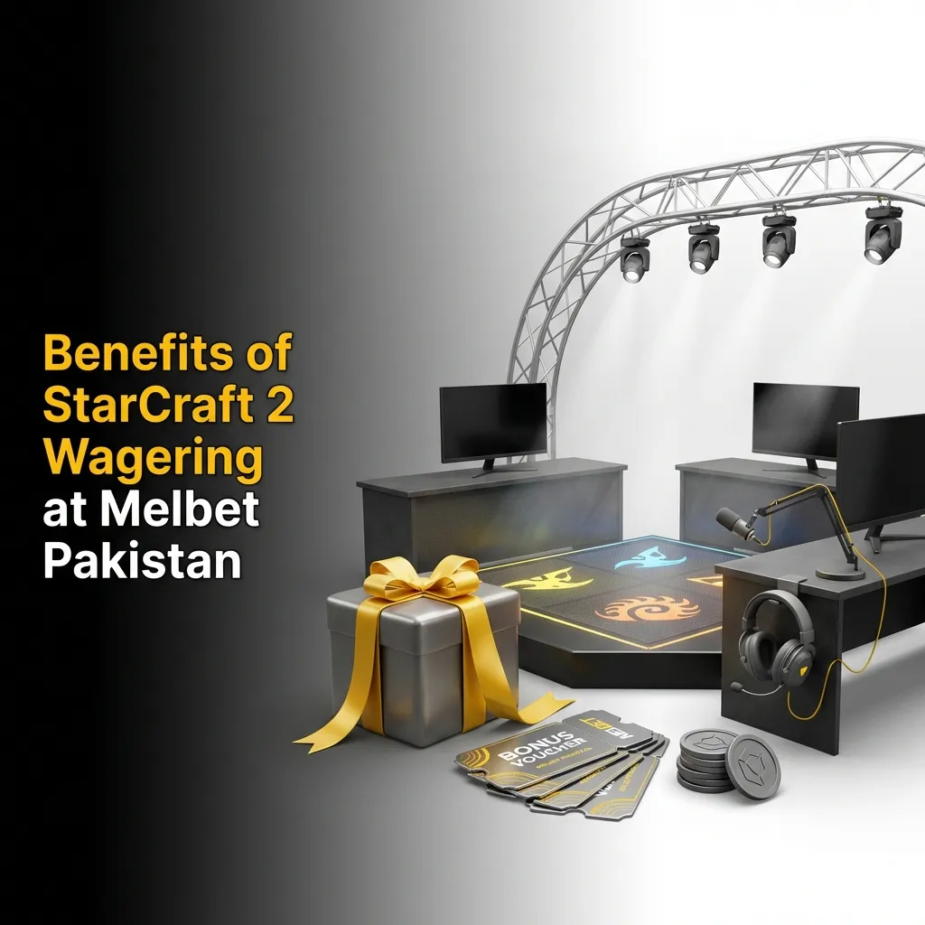 StarCraft 2 betting platform interface showing welcome bonus, payment methods, and mobile app features for Pakistani users