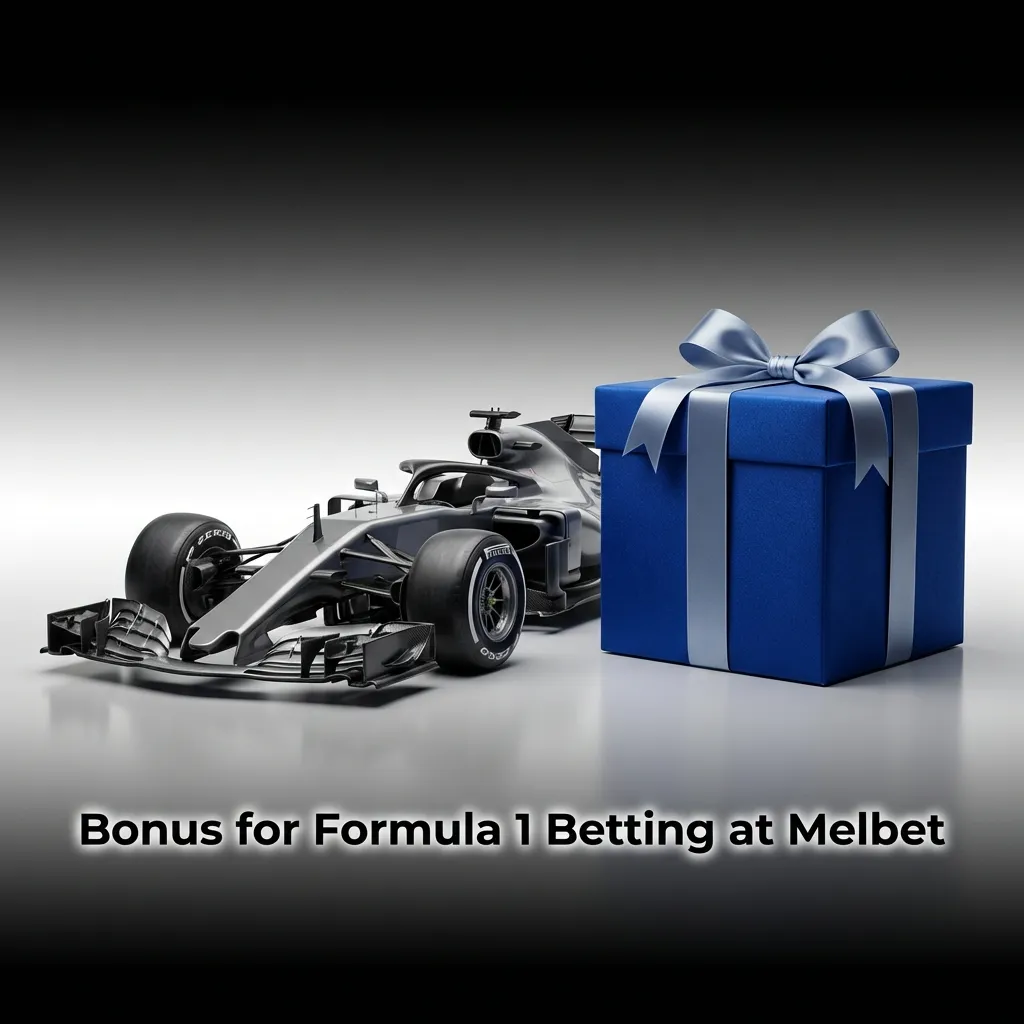Melbet welcome bonus banner showing 100% matched deposit up to 20,000 BDT for Formula 1 and sports betting