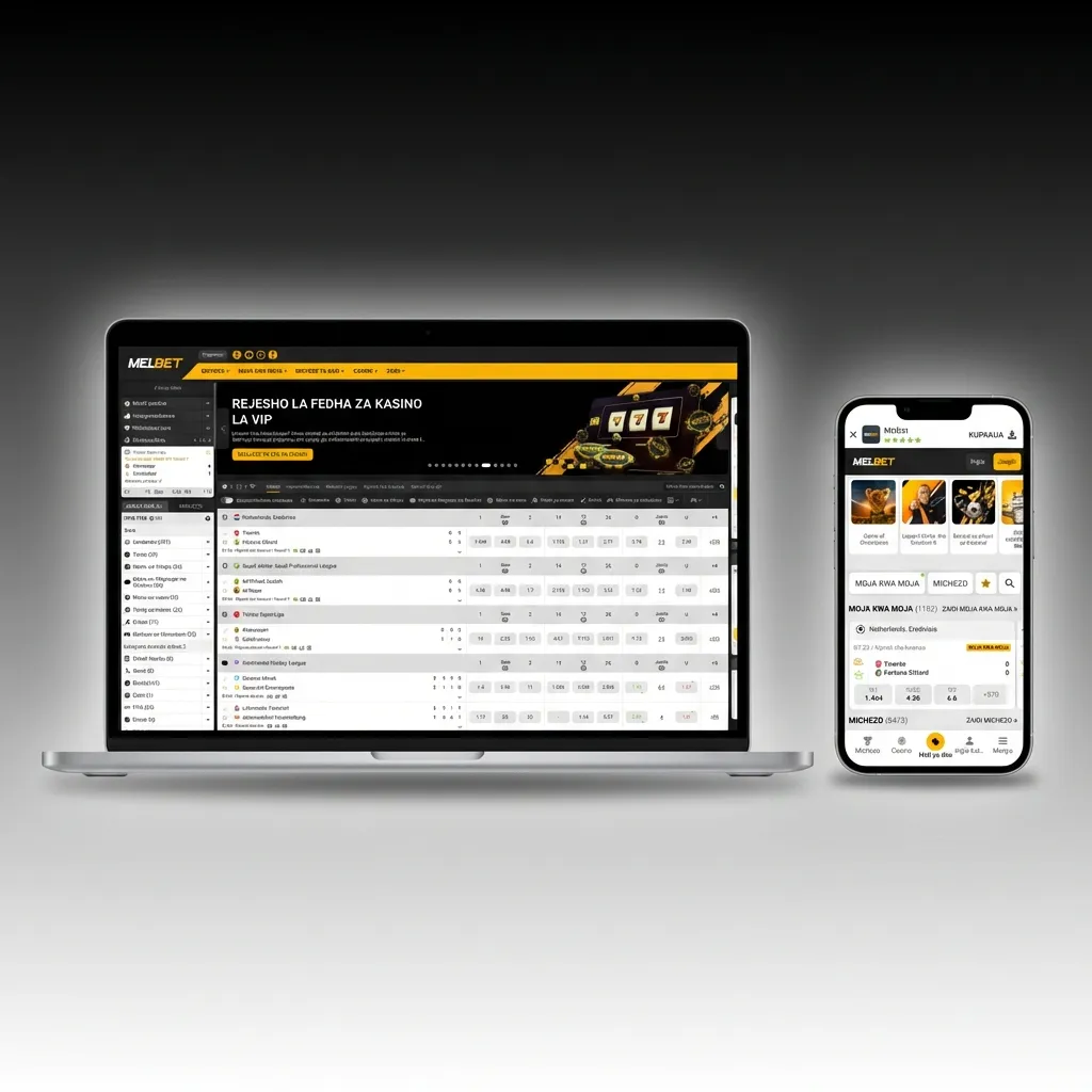 Melbet's dark-themed homepage showing sports markets, live events, casino lobbies, and Bangla navigation menu options.