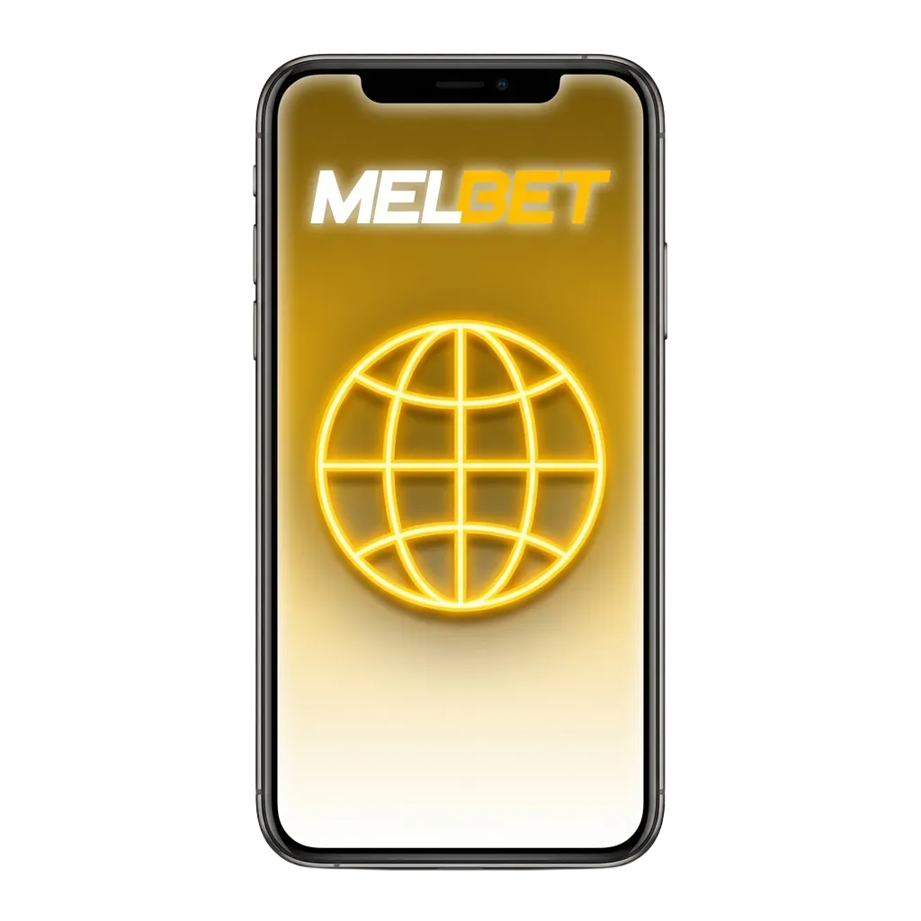 Melbet mobile app interface showing PWA access for betting and casino games on Android and iOS devices in Pakistan
