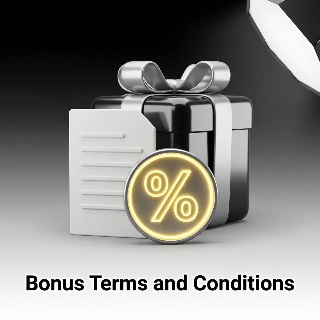 Document listing bonus terms and conditions with age requirements, wagering rules, and game contribution percentages.