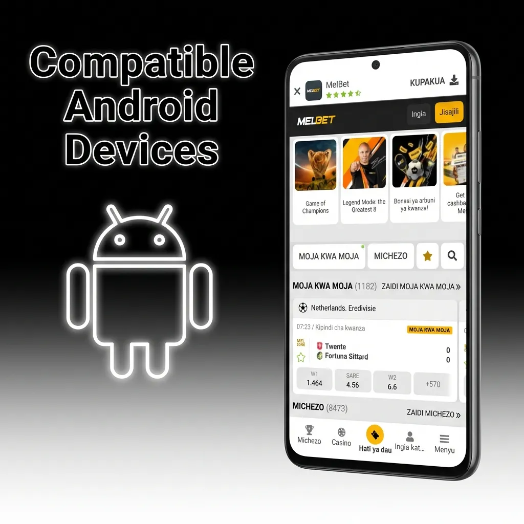 Popular Android smartphones compatible with the app, including Samsung, Xiaomi, Realme, Oppo, Vivo, OnePlus, and Google Pixel models.