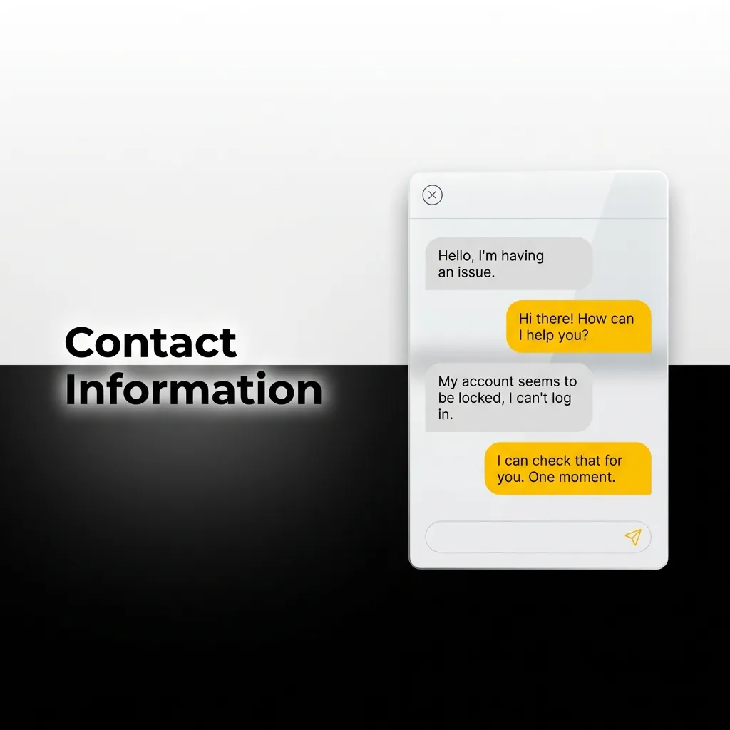 24/7 customer support contact options including live chat, email, phone, Telegram, and social media channels