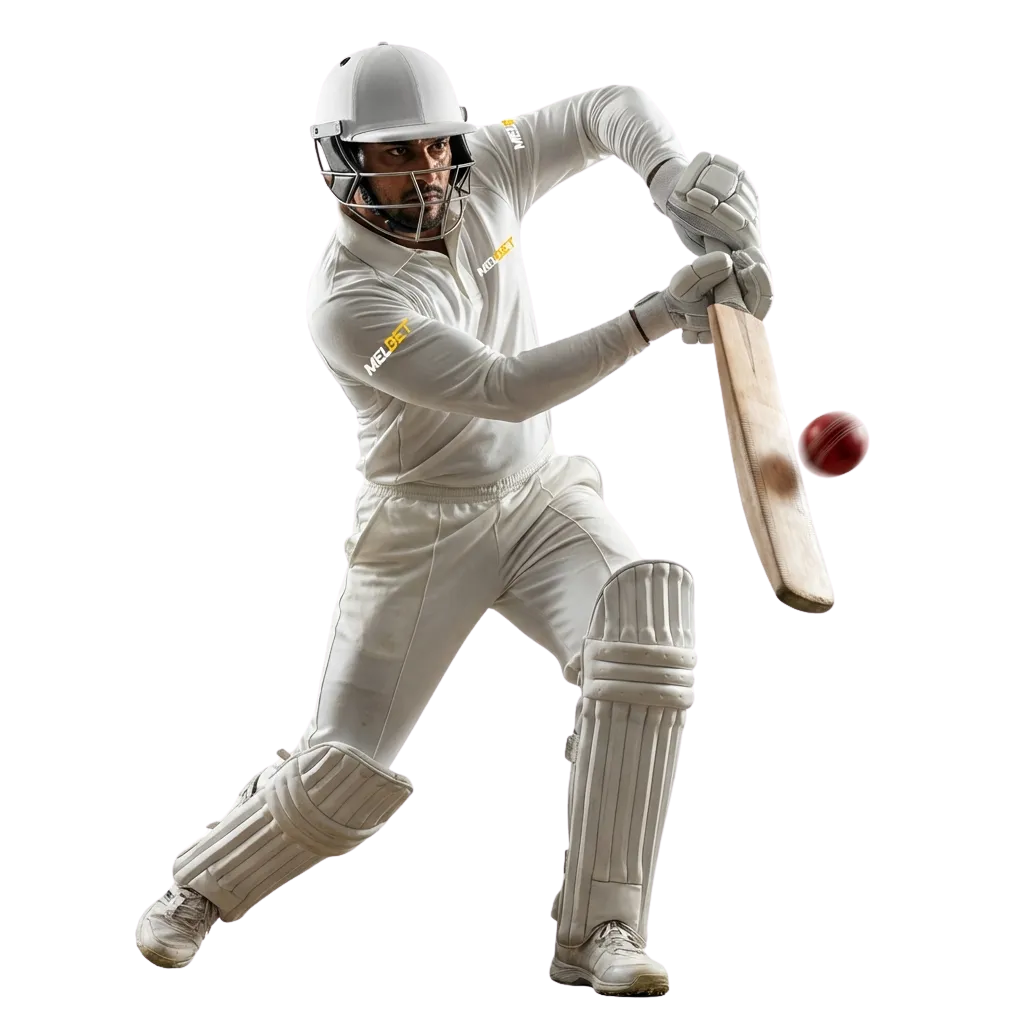 Melbet cricket betting interface showing live odds for Bangladesh matches and international tournaments