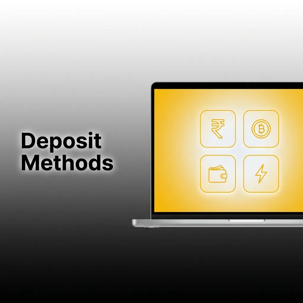 Quick deposit options including Easypaisa, JazzCash, bank transfer, and cryptocurrency with instant balance updates