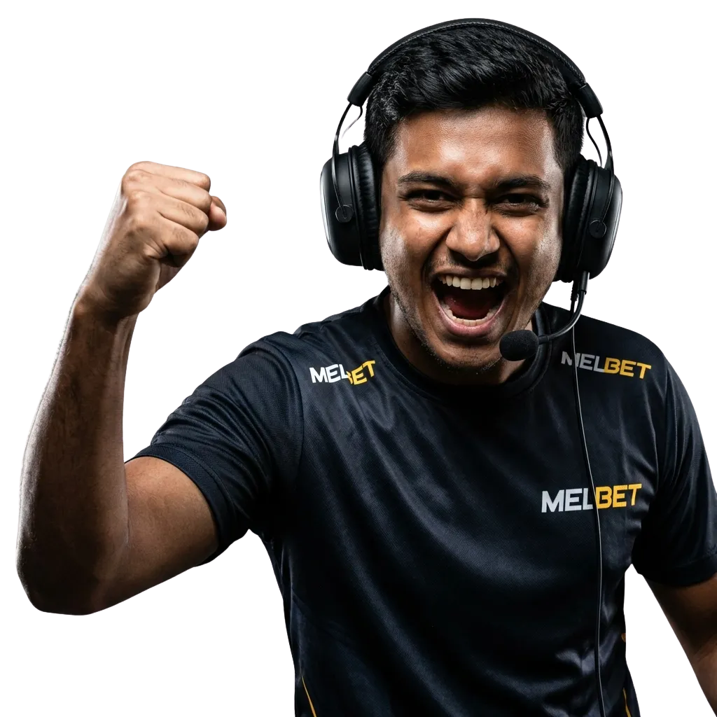 Melbet e-sports betting platform interface showing competitive gaming tournaments and wagering options for Bangladeshi players
