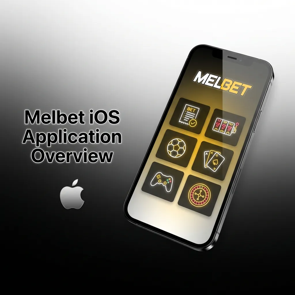 Melbet iOS app interface showing betting and casino features on iPhone, compatible with iOS 11.0 or later