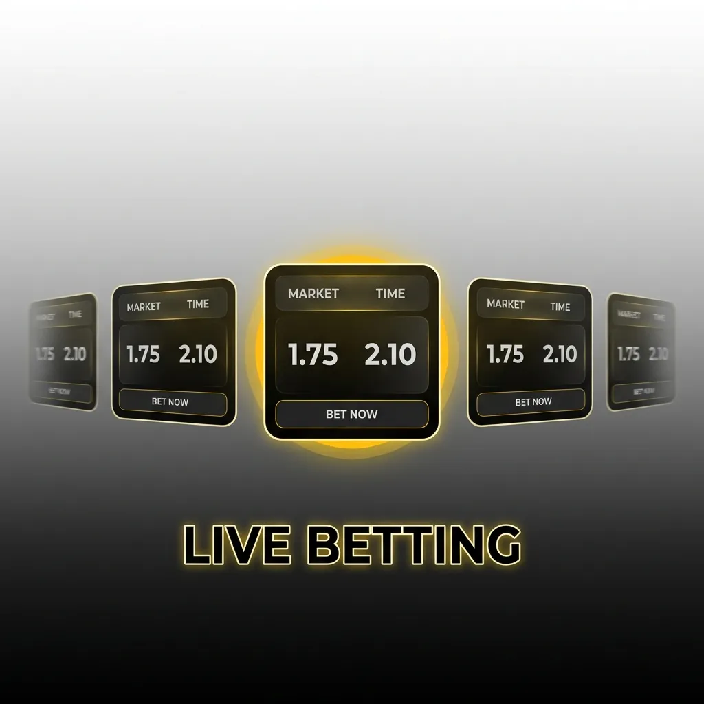 Bettor watches live sports streaming on mobile device while placing in-play wagers during an ongoing match.