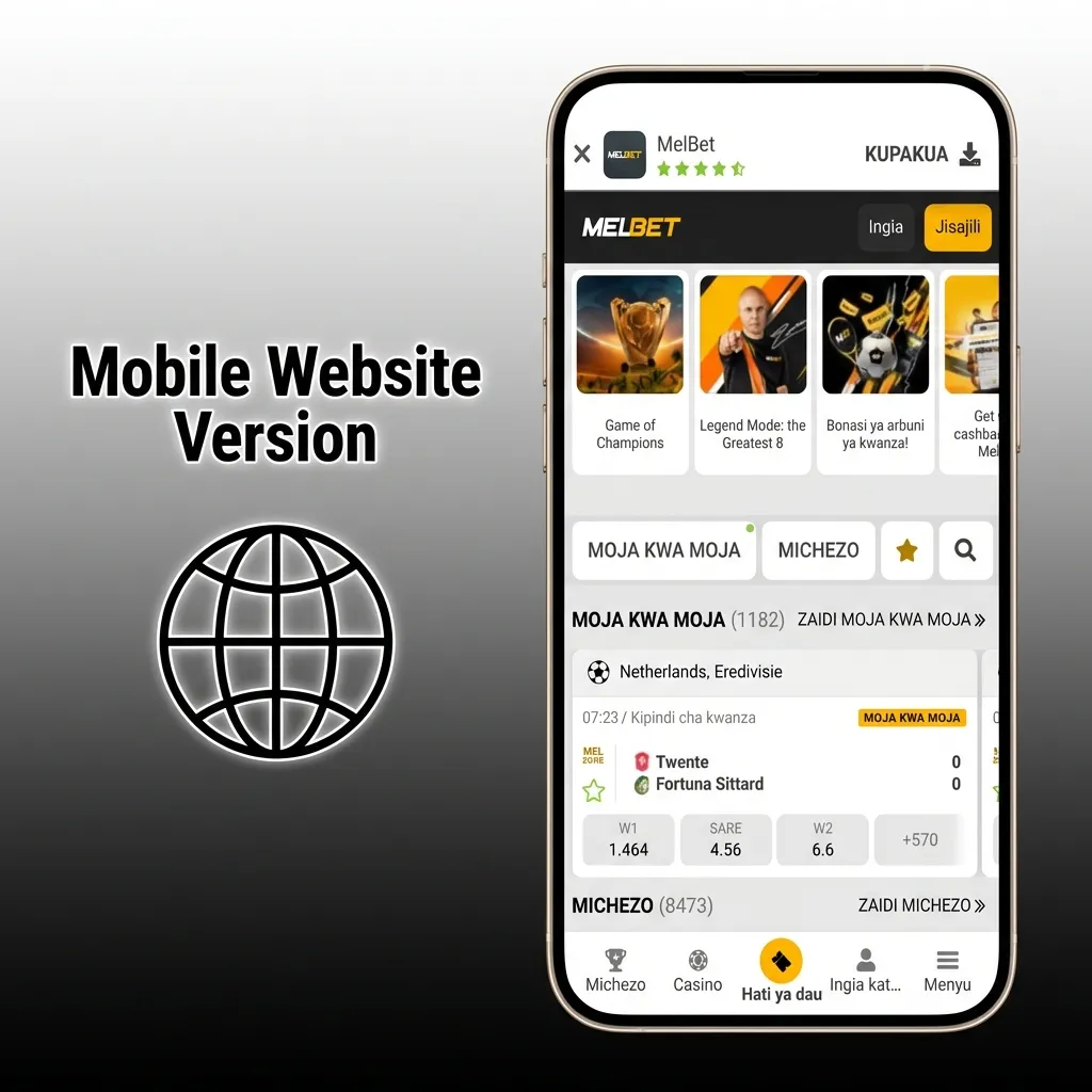 Mobile betting site interface showing responsive design across different screen sizes with login and navigation features.