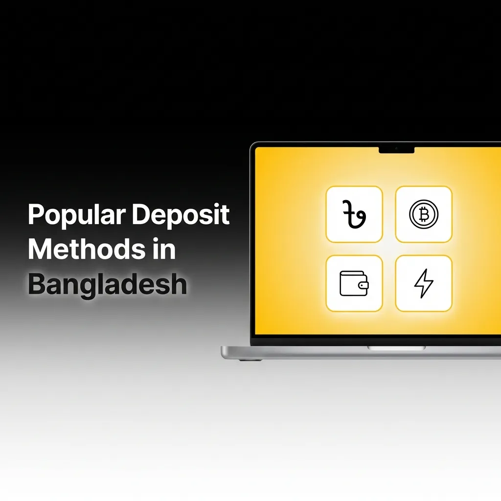 Popular payment methods in Bangladesh including Rocket, bKash, Visa/MasterCard, Perfect Money, Bitcoin, STICPAY, and ecoPayz