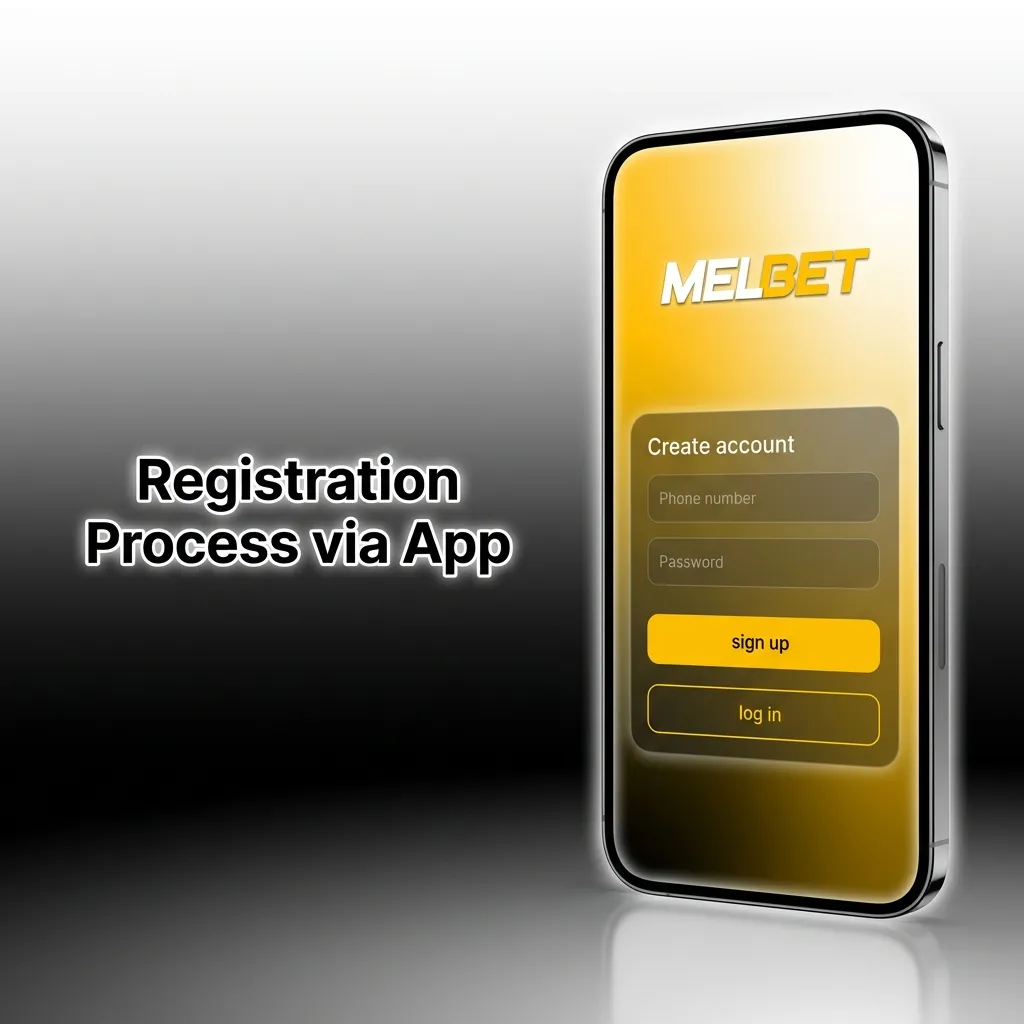 Mobile app registration screen showing step-by-step account creation process with phone verification and personal details form