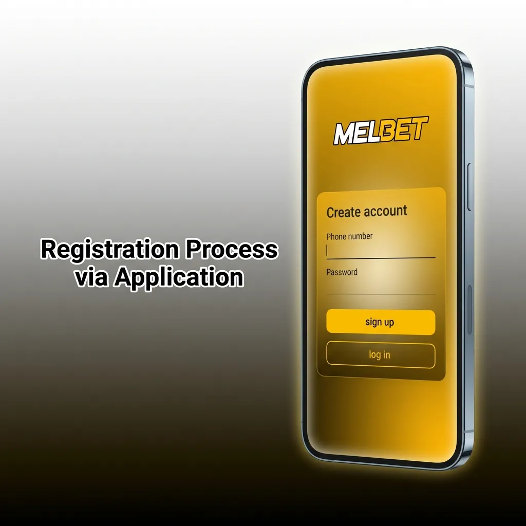 Quick app registration showing steps: tap Register, choose method, enter details, verify account in under 3 minutes