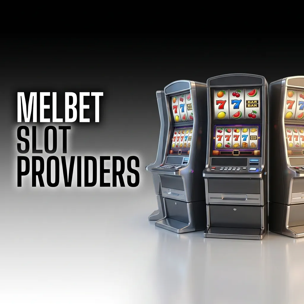 Logos of major slot game providers including Pragmatic Play, NetEnt, Microgaming, and others featured on Melbet platform