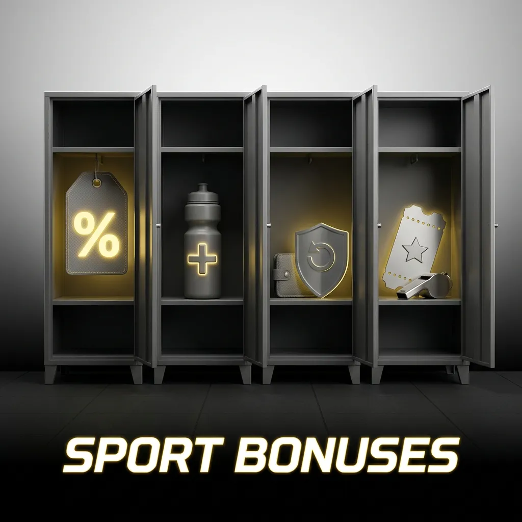 Sports betting bonuses and promotions including accumulator bonus, cashback, cricket offers, and risk-free first bet