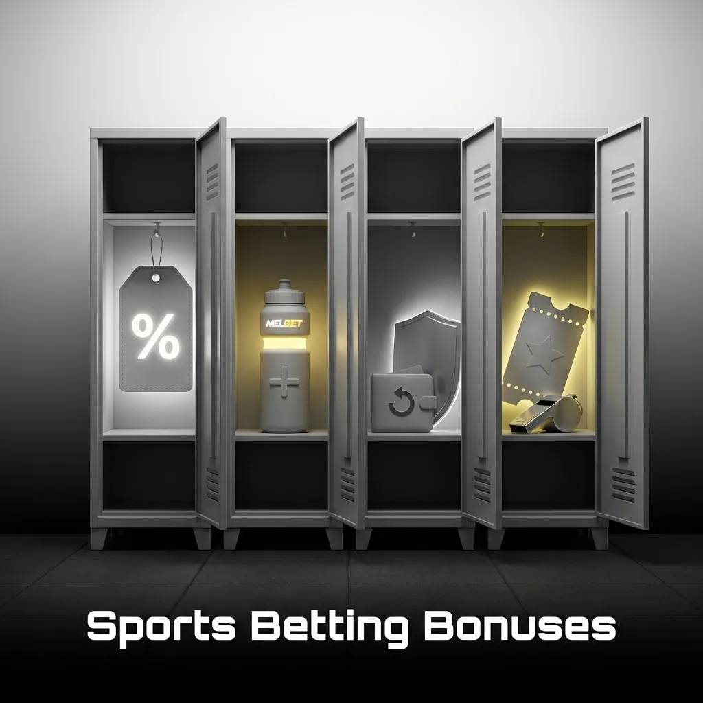 Sports betting bonus options including cricket, accumulator boost, Friday reload, and esports weekly promotions