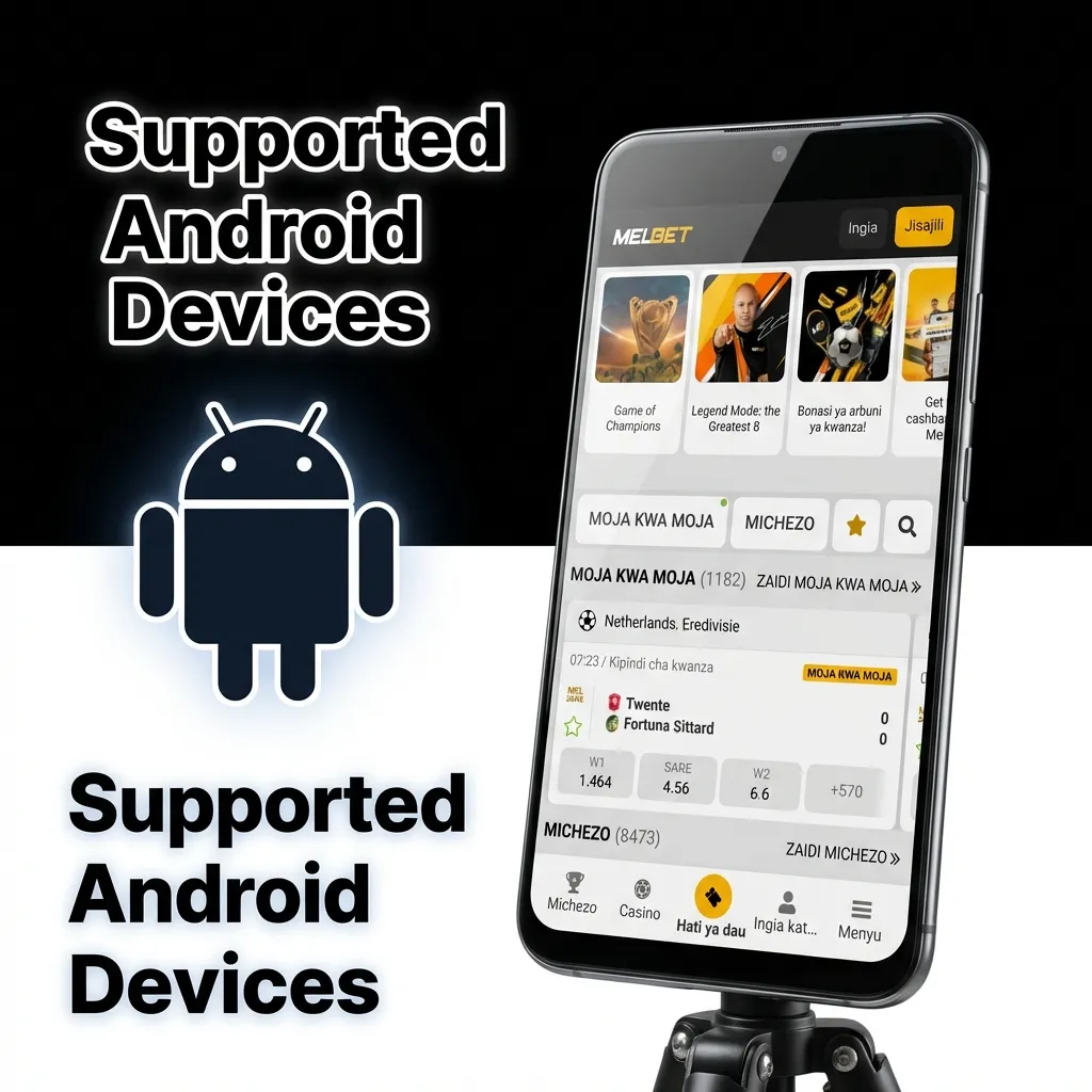 List of popular Android phone models compatible with Melbet PWA, including Samsung, Xiaomi, and Google devices