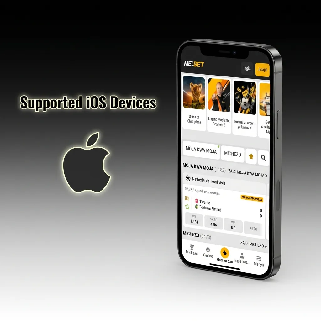 List of Apple devices compatible with Melbet app including iPhone, iPad Pro, iPad Air, and iPod Touch models