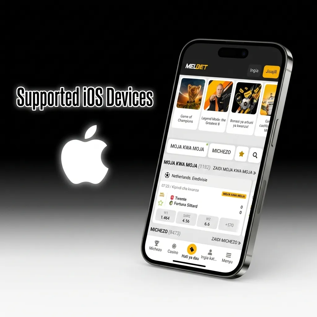 List of compatible Apple devices for Melbet app including iPhone, iPad, and iPod Touch models