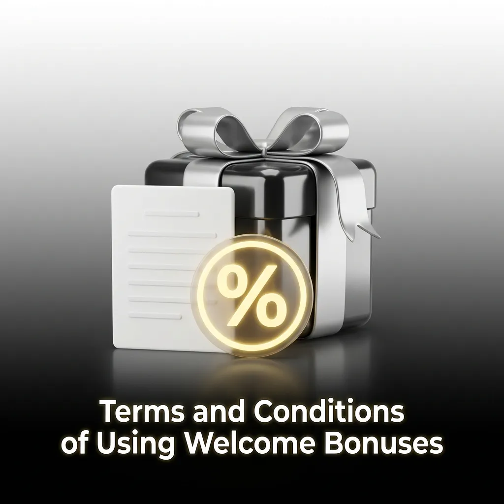 New players reading welcome bonus terms and conditions with requirements for deposits and wagering at online casino