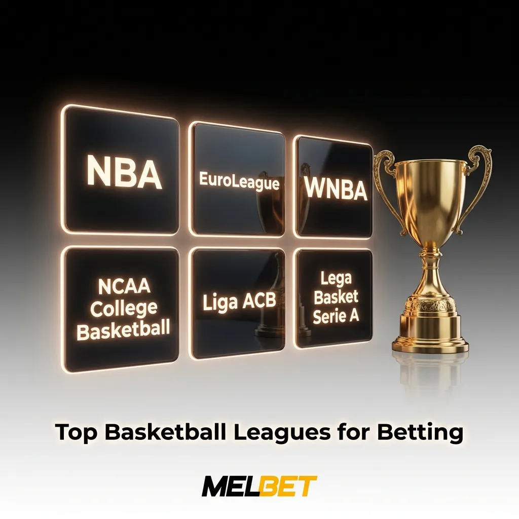 Basketball betting markets showing NBA, EuroLeague, FIBA World Cup, NCAA March Madness, and international leagues