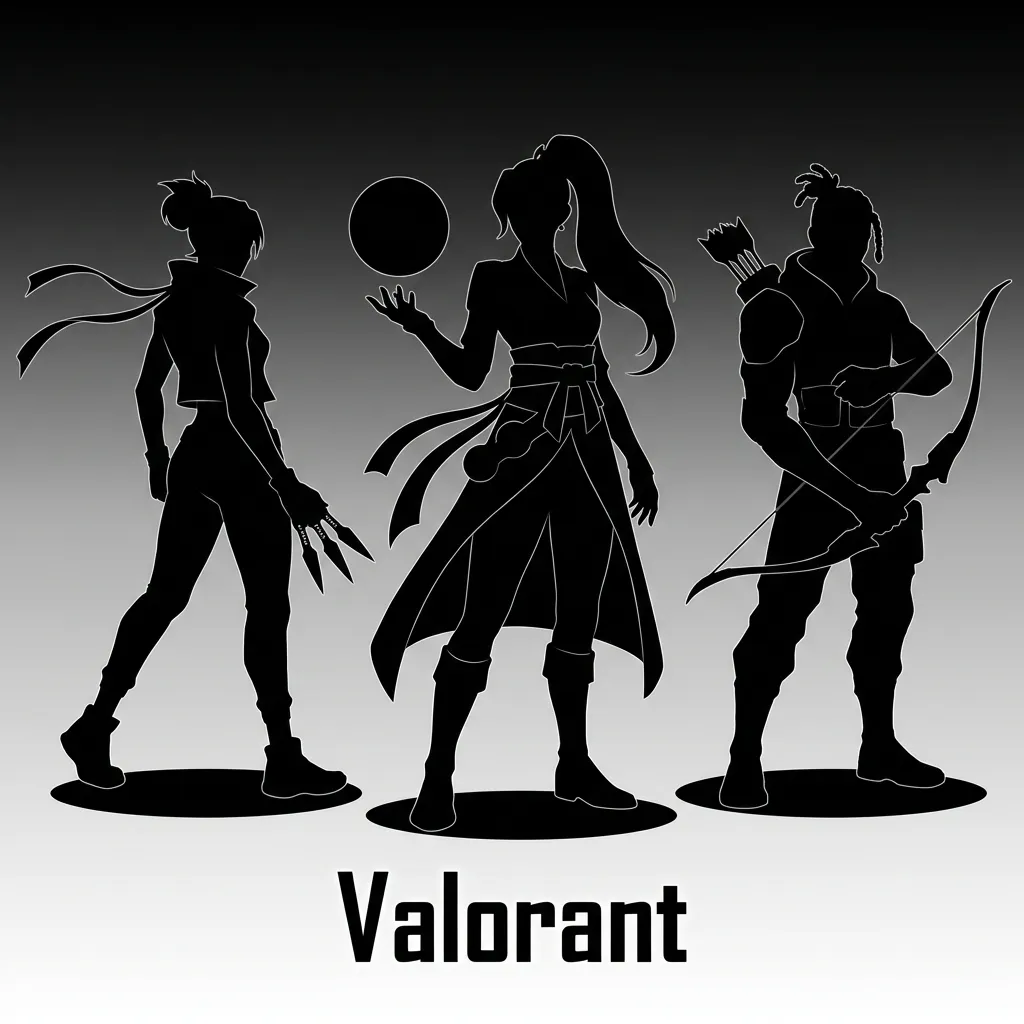 Valorant tactical shooter gameplay showing five-agent team executing coordinated strategy with weapons and abilities