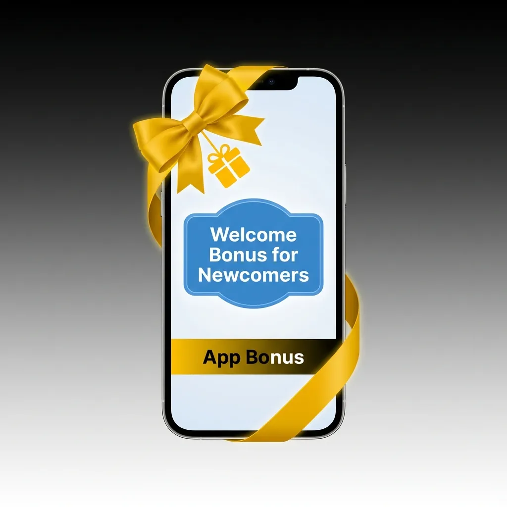 New users choosing between Sports or Casino welcome bonuses with deposit matches and free spins on mobile app registration.