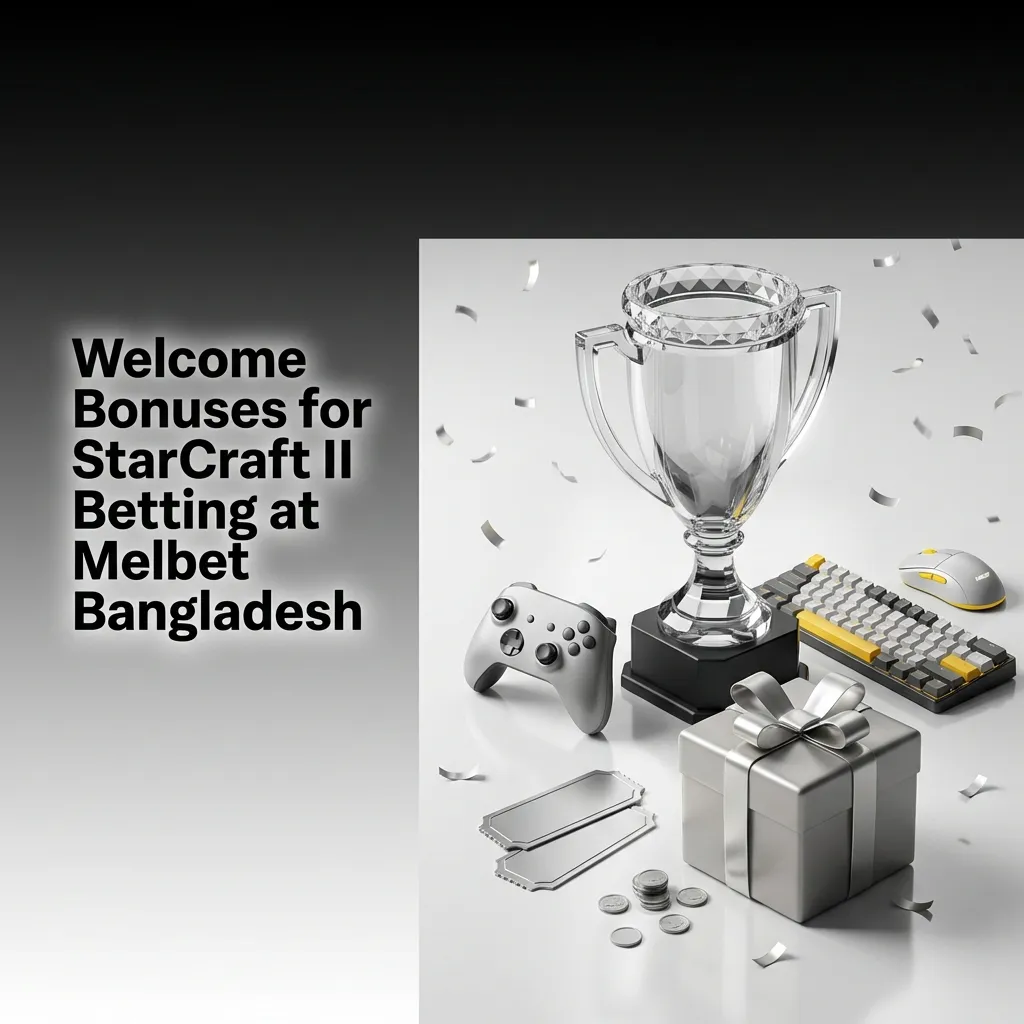 New players at Melbet Bangladesh can claim up to 10,000 BDT welcome bonus for StarCraft II esports betting.